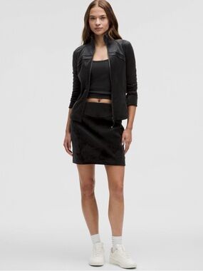 Lululemon Scuba High-Rise Mini Skirt *Velvet